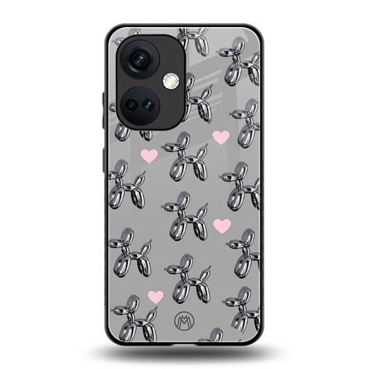 metallic unicorns back phone cover | glass case for oneplus nord ce 3