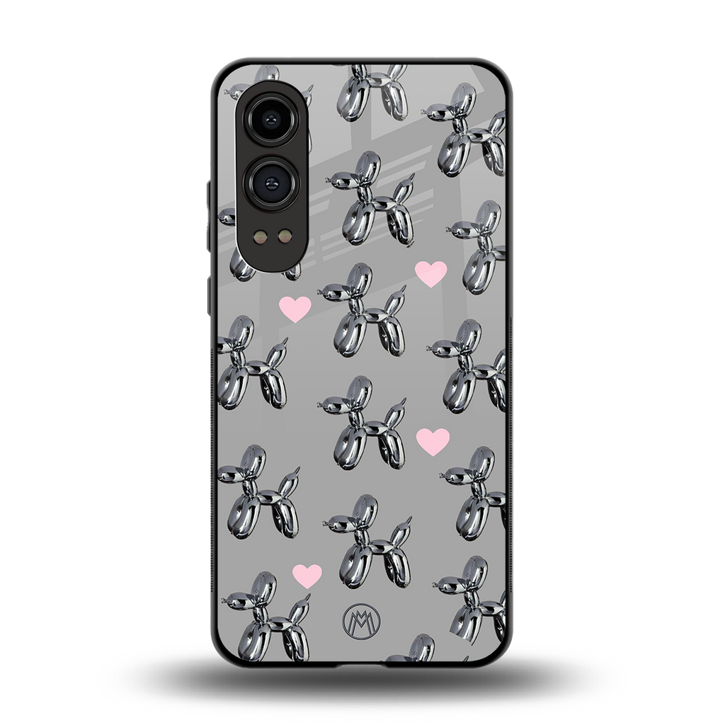 metallic unicorns back phone cover | glass case for oneplus nord ce 4 lite