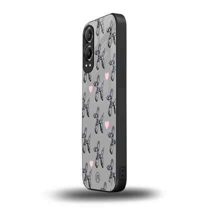 metallic unicorns back phone cover | glass case for oneplus nord ce 4 lite
