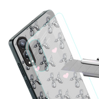 metallic unicorns back phone cover | glass case for oneplus nord ce 4 lite