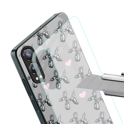 metallic unicorns back phone cover | glass case for oneplus nord ce 4 lite