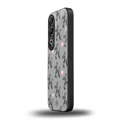metallic unicorns back phone cover | glass case for oneplus nord ce 4