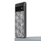 metallic unicorns back phone cover | glass case for google pixel 6 pro
