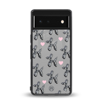 metallic unicorns back phone cover | glass case for google pixel 6