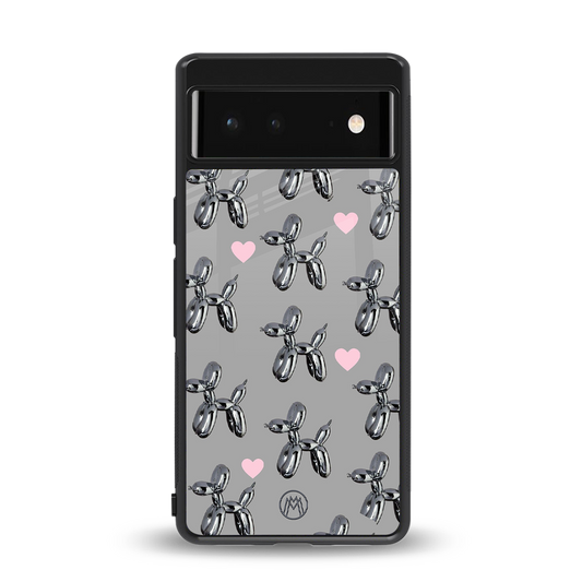 metallic unicorns back phone cover | glass case for Google Pixel 6A