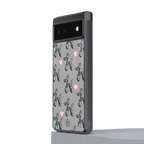 metallic unicorns back phone cover | glass case for google pixel 6
