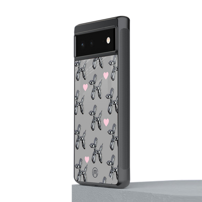 metallic unicorns back phone cover | glass case for Google Pixel 6A