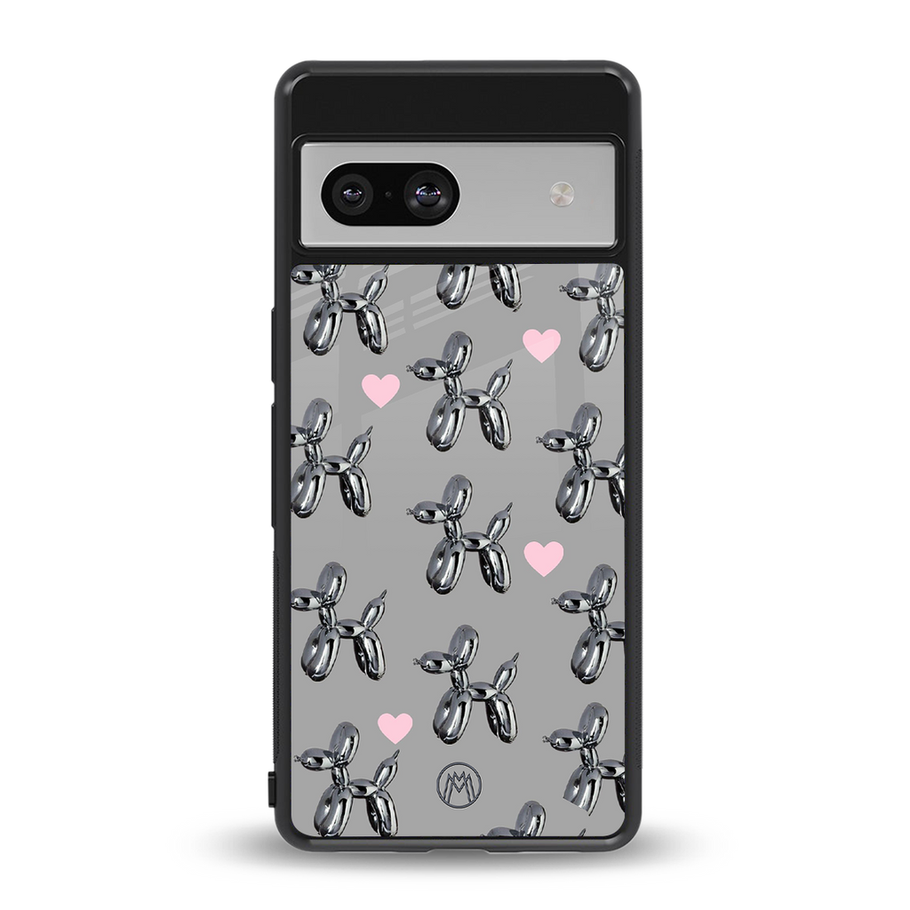 metallic unicorns back phone cover | glass case for Google Pixel 7