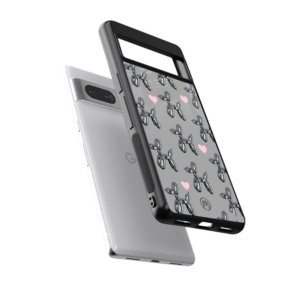 metallic unicorns back phone cover | glass case for Google Pixel 7