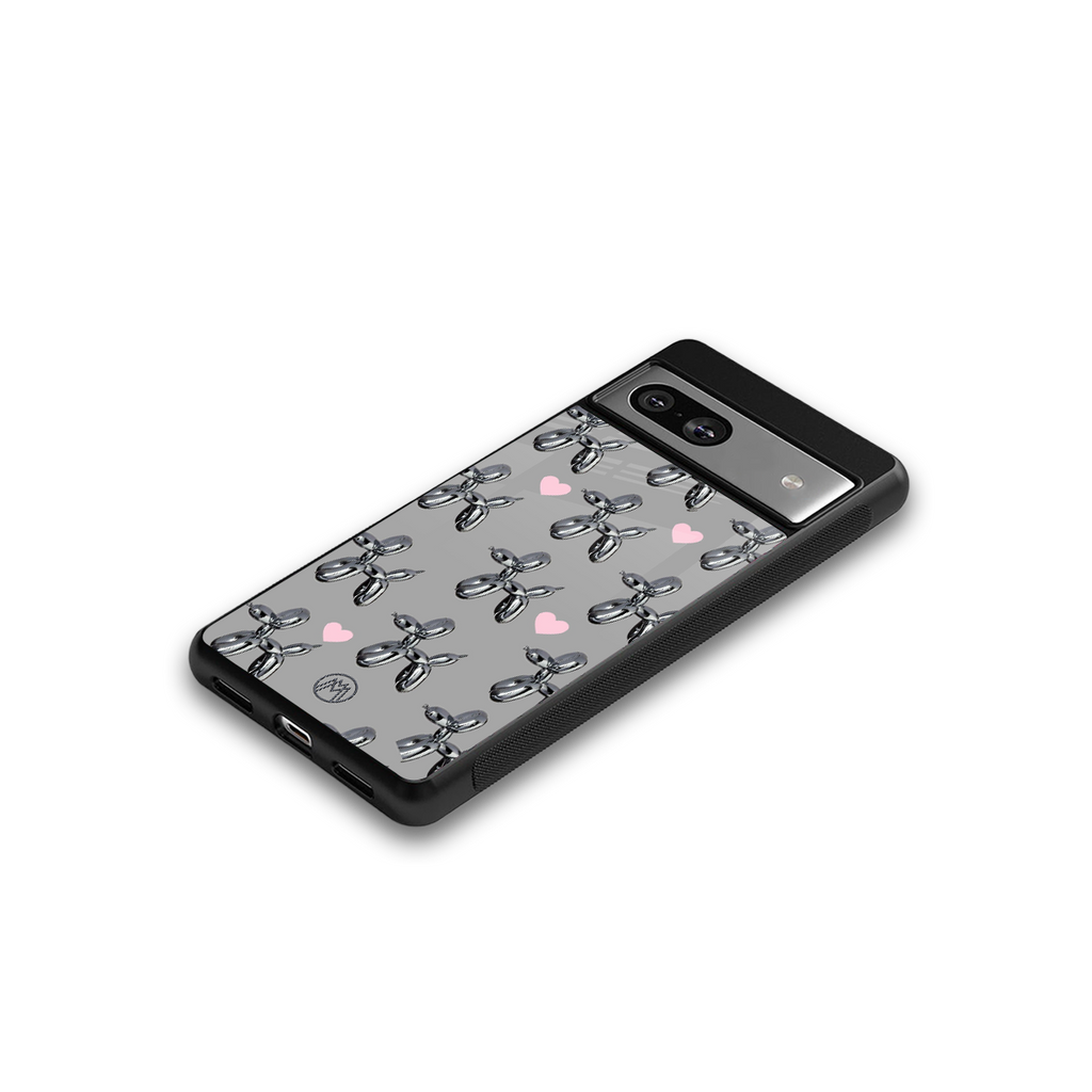 metallic unicorns back phone cover | glass case for Google Pixel 7