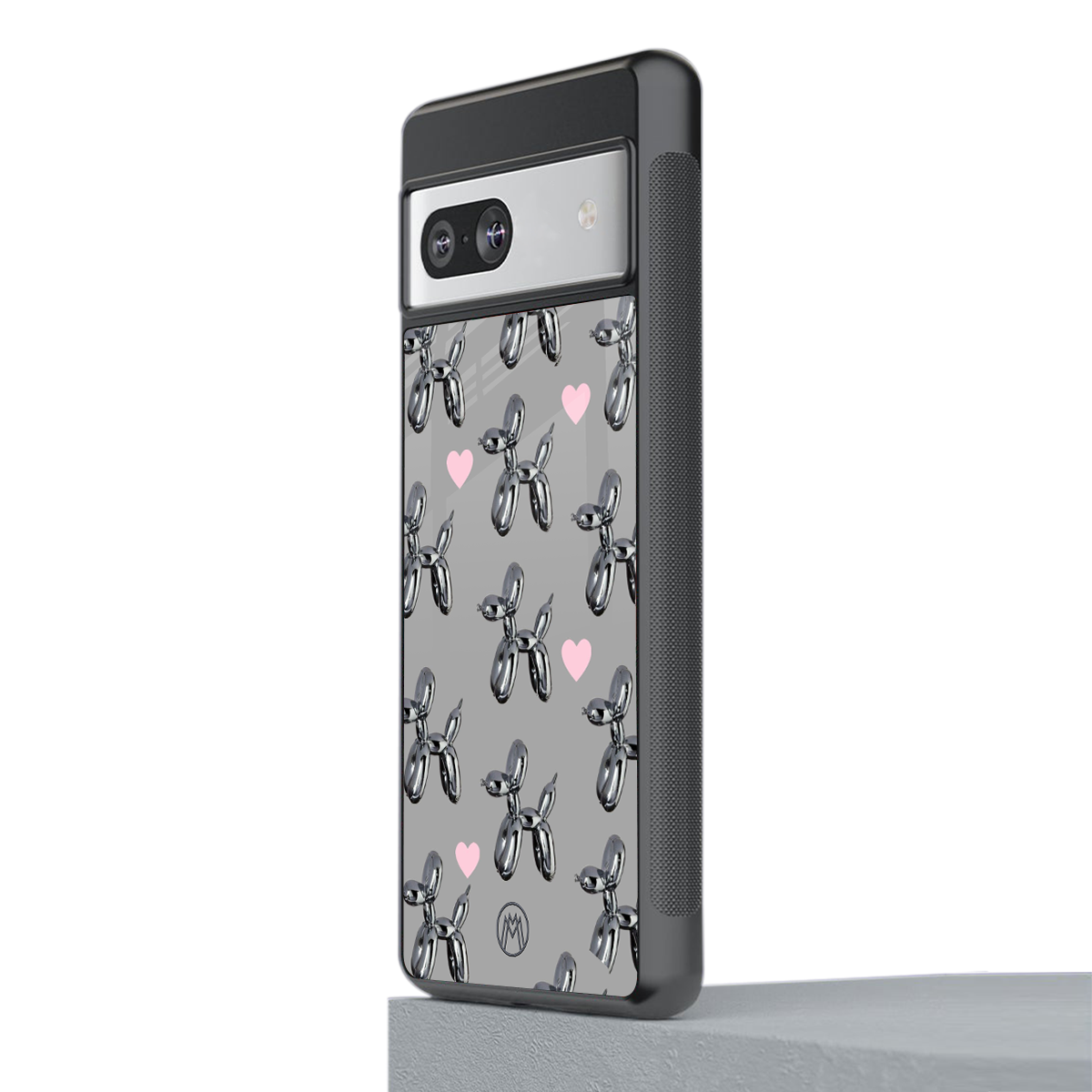 metallic unicorns back phone cover | glass case for Google Pixel 7A