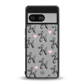 metallic unicorns back phone cover | glass case for Google Pixel 8