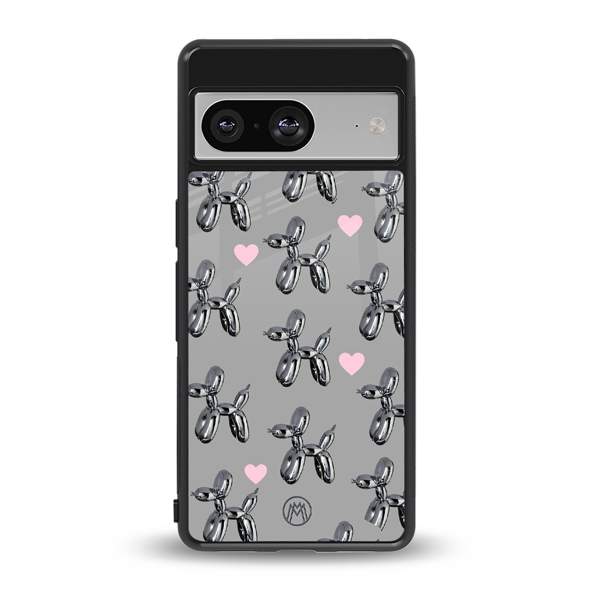 metallic unicorns back phone cover | glass case for Google Pixel 8
