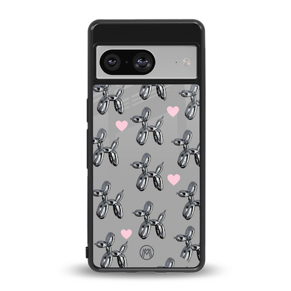 metallic unicorns back phone cover | glass case for Google Pixel 8