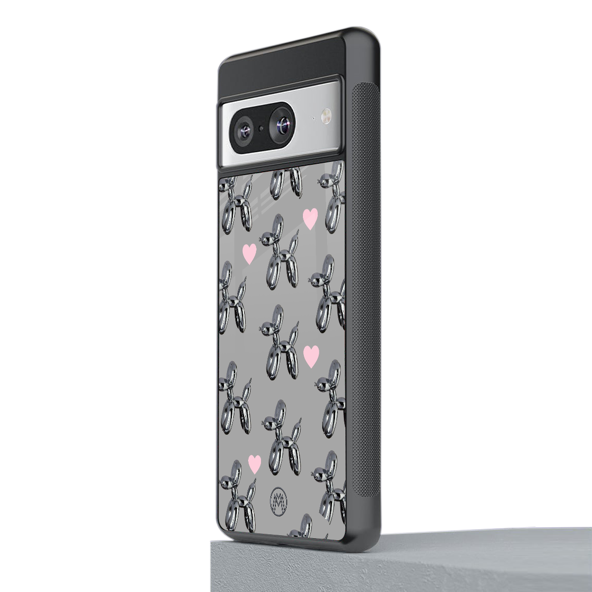 metallic unicorns back phone cover | glass case for Google Pixel 8