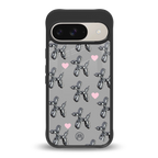 metallic unicorns back phone cover | glass case for google pixel 9