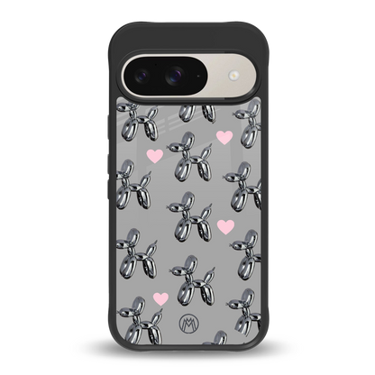 metallic unicorns back phone cover | glass case for google pixel 9