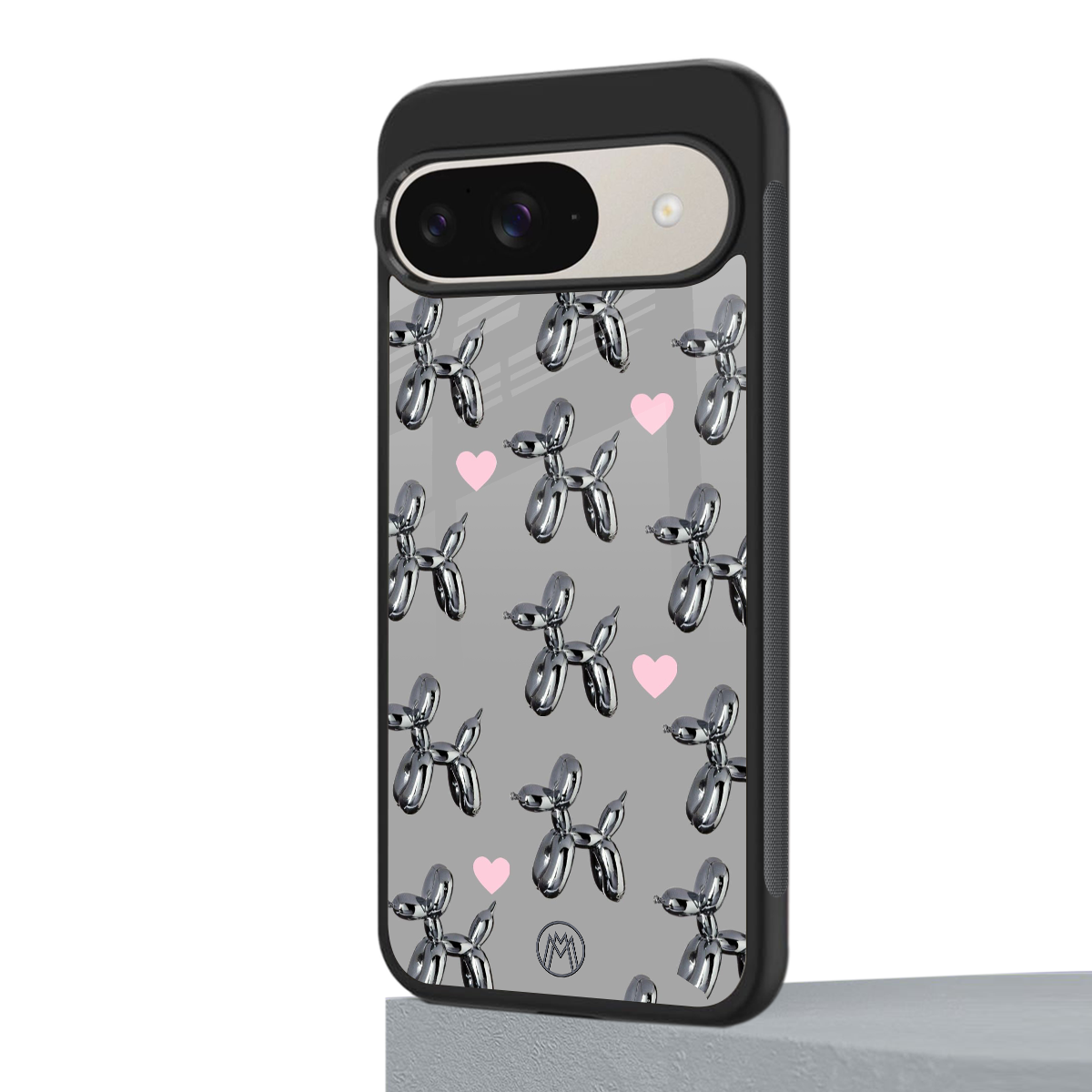 metallic unicorns back phone cover | glass case for google pixel 9