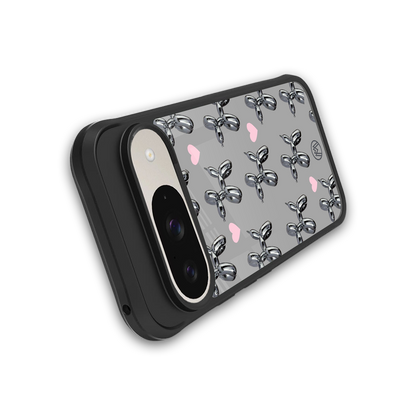 metallic unicorns back phone cover | glass case for google pixel 9