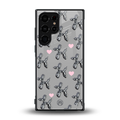 metallic unicorns back phone cover | glass case for samsung galaxy s23 ultra