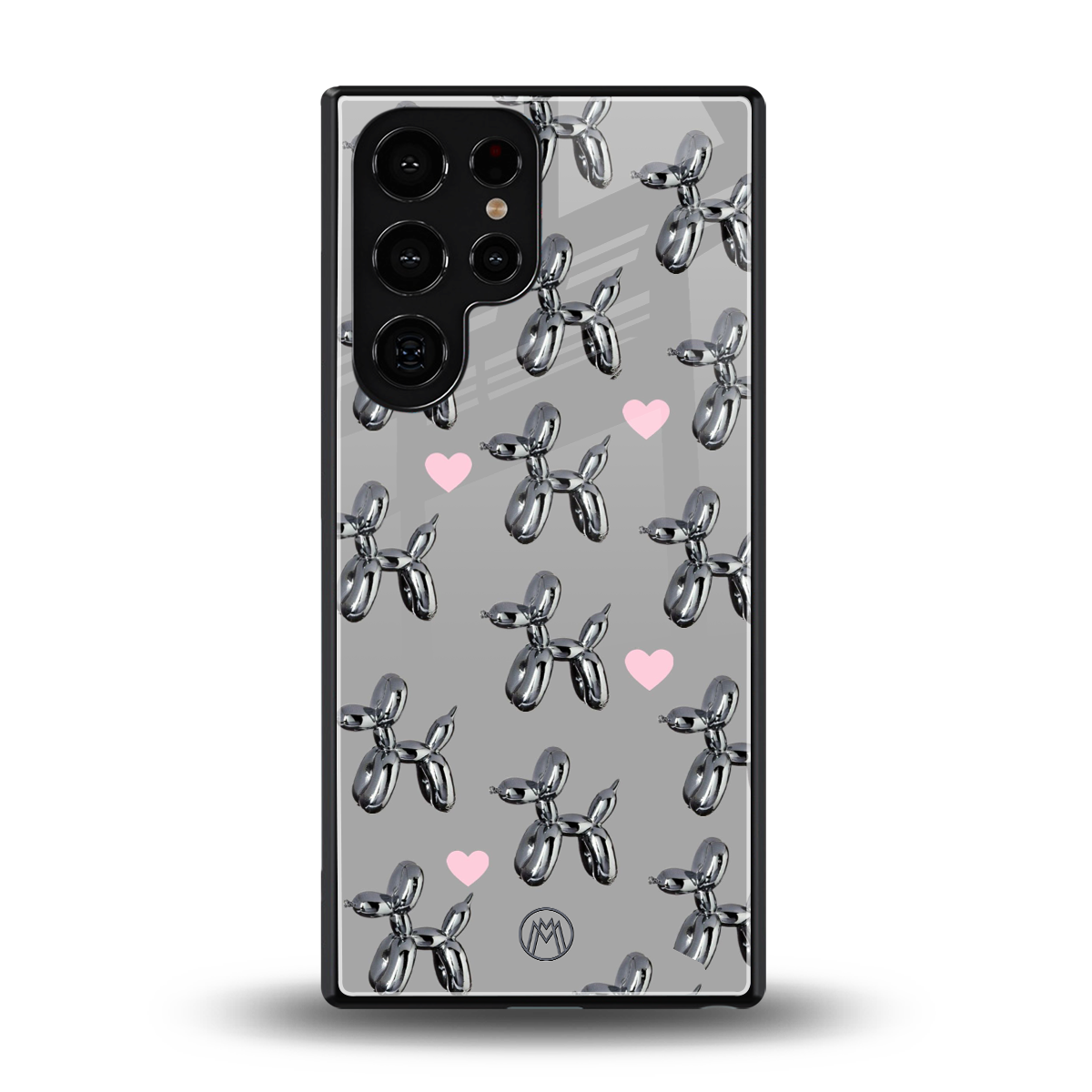 metallic unicorns back phone cover | glass case for samsung galaxy s25 ultra