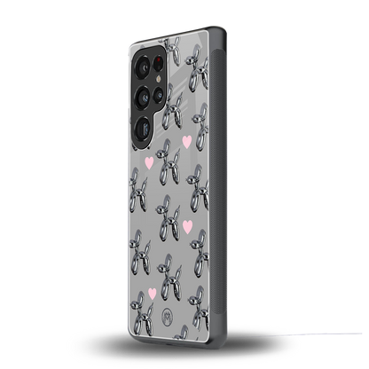 metallic unicorns back phone cover | glass case for samsung galaxy s25 ultra