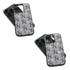 Trendy Glass Back Mobile Case for iPhone, Samsung, Redmi, OnePlus, Google Pixel, Motorola