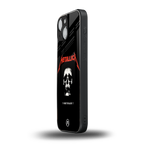 metallica black back phone cover | glass case for iphone 13 mini