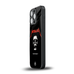 metallica black back phone cover | glass case for iphone 13 pro