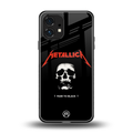 metallica black back phone cover | glass case for nothing phone 1