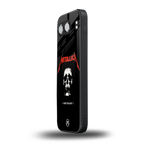 metallica black back phone cover | glass case for oneplus nord 4