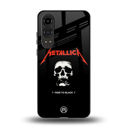metallica black back phone cover | glass case for oneplus nord ce 4 lite