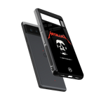 metallica black back phone cover | glass case for Google Pixel 6A