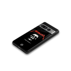 metallica black back phone cover | glass case for google pixel 7 pro