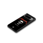 metallica black back phone cover | glass case for google pixel 8 pro