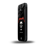 metallica black back phone cover | glass case for samsung galaxy s24 fe