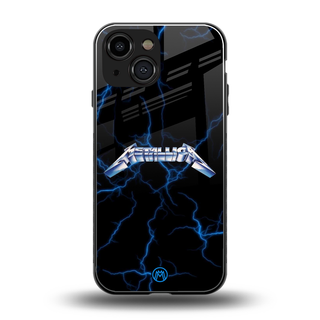 metallica back phone cover | glass case for iphone 13 mini