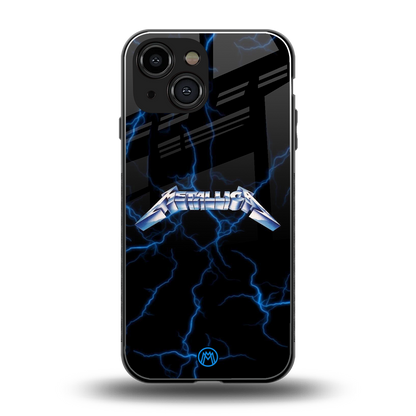 metallica back phone cover | glass case for iphone 13 mini