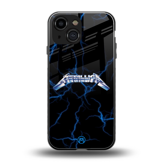 metallica back phone cover | glass case for iphone 13 mini