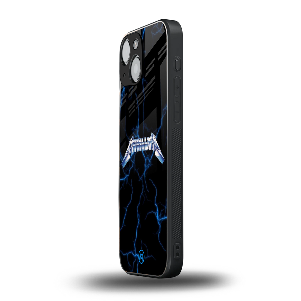 metallica back phone cover | glass case for iphone 13 mini