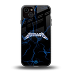 metallica back phone cover | glass case for iphone 14 plus