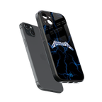 metallica back phone cover | glass case for iphone 15 plus