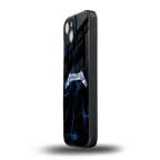 metallica back phone cover | glass case for iphone 15 plus