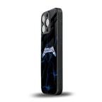 metallica back phone cover | glass case for iphone 15 pro