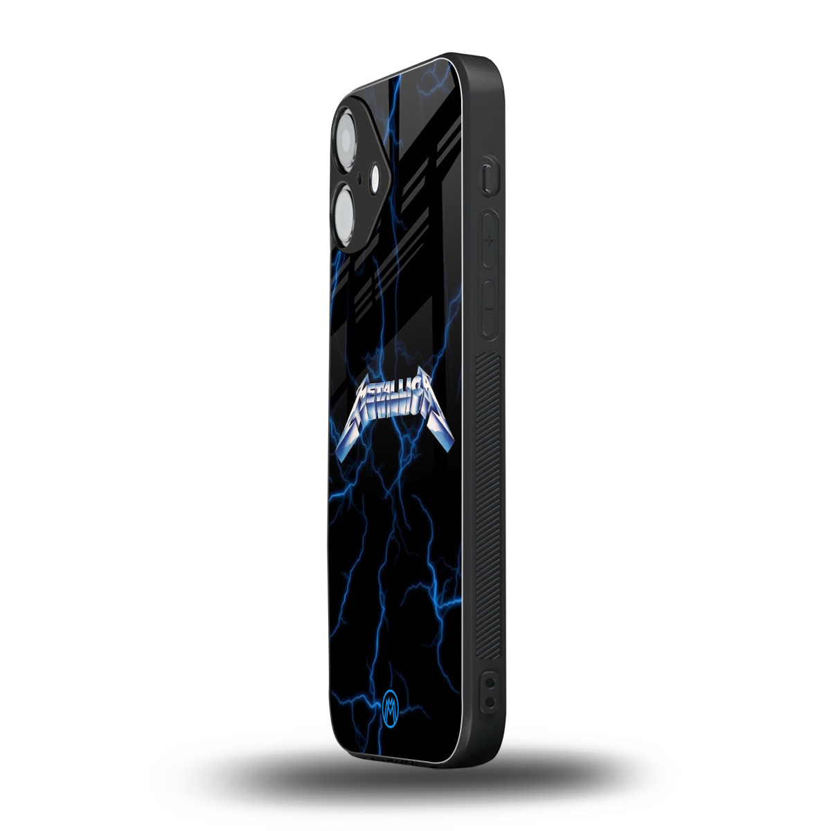metallica back phone cover | glass case for iphone 16 plus