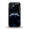 metallica back phone cover | glass case for iphone 16