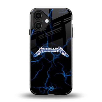 metallica back phone cover | glass case for iphone 16