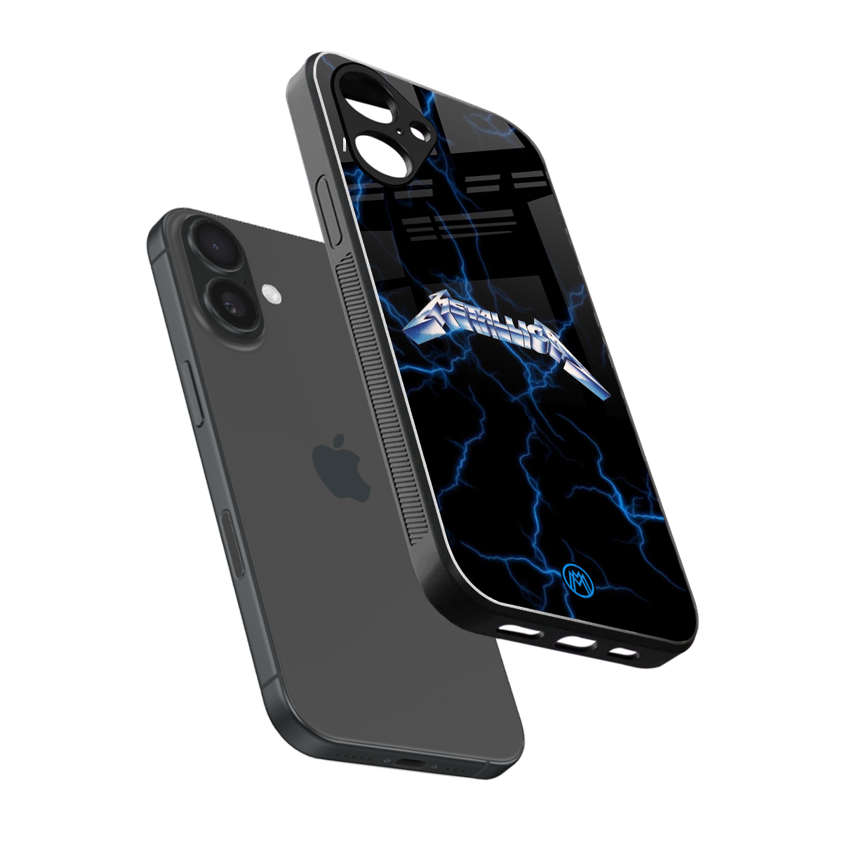metallica back phone cover | glass case for iphone 16