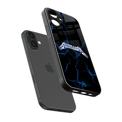 metallica back phone cover | glass case for iphone 16