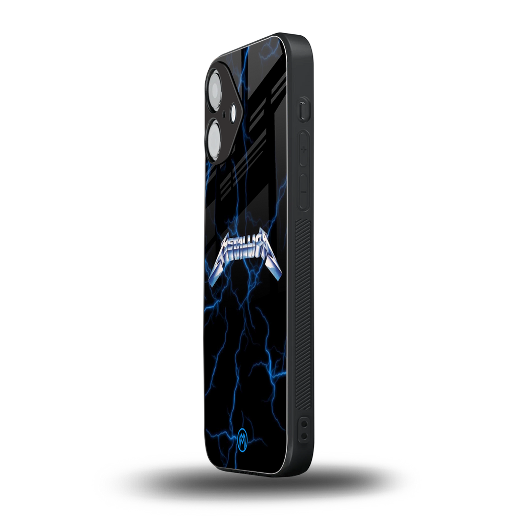 metallica back phone cover | glass case for iphone 16